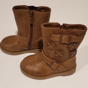 Nina Kid's brown leather boot